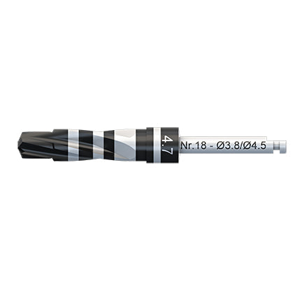 4.7 Dense Bone Drill - Long, Ø 3.8 - Ø 4.5 mm