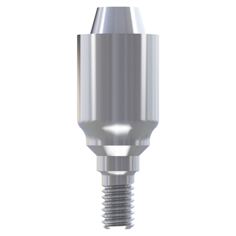 TV Screw Retained Abut., Straight - Ø 4.5mm, H 6mm