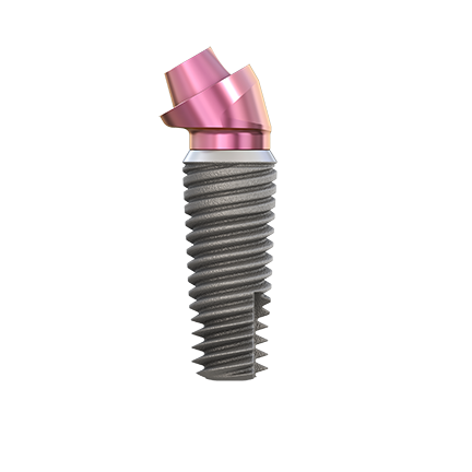TV Screw Retained Abut., Angled 30°, Ø 4.5mm-Short