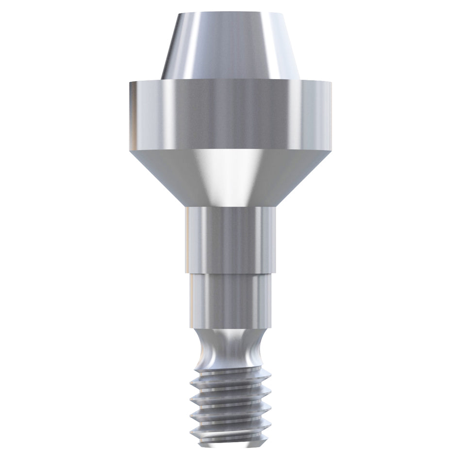 TN Screw Retained Abut., Straight - Ø 4.5mm, H 2mm