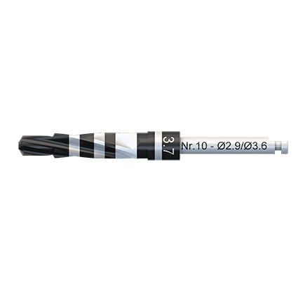 3.7 Dense Bone Drill - Long, Ø 2.9 - Ø 3.6 mm